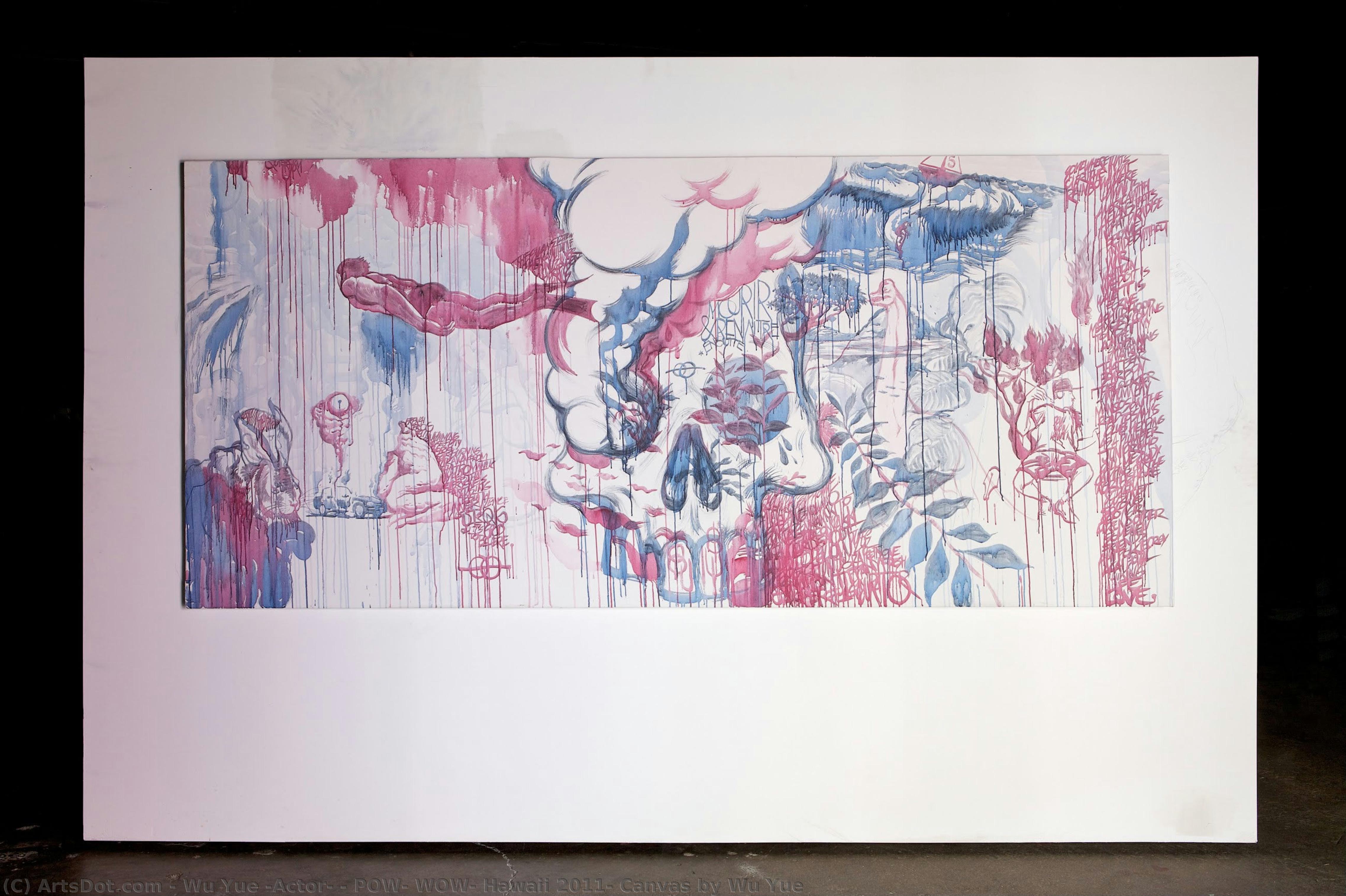 Pow! Wow! Hawaii 2011: Canvas By Wu Yue — Wu Yue (actor)