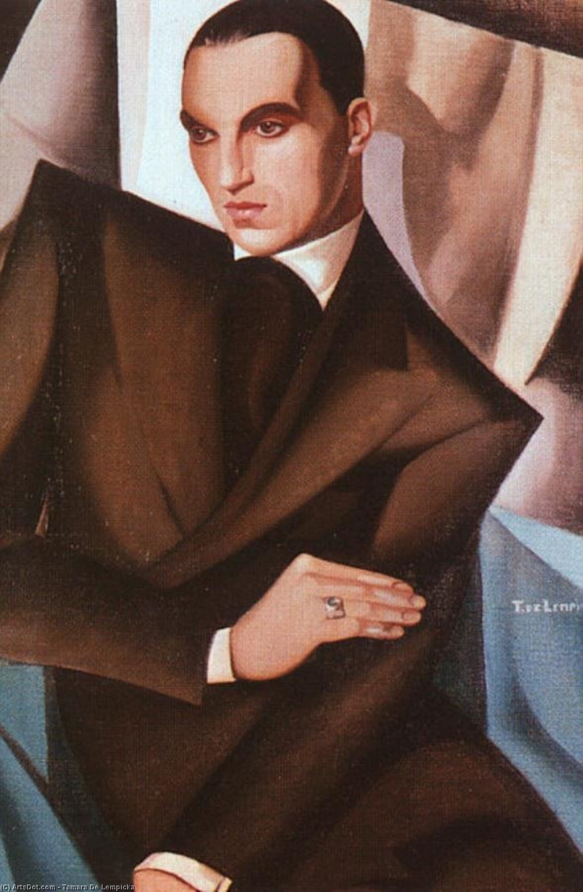 Portrait Of Marquis Sommi — Tamara De Lempicka
