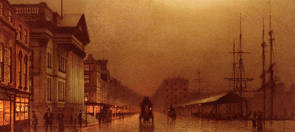 Liverpool Customs House — Džon Atkinson Grimšo