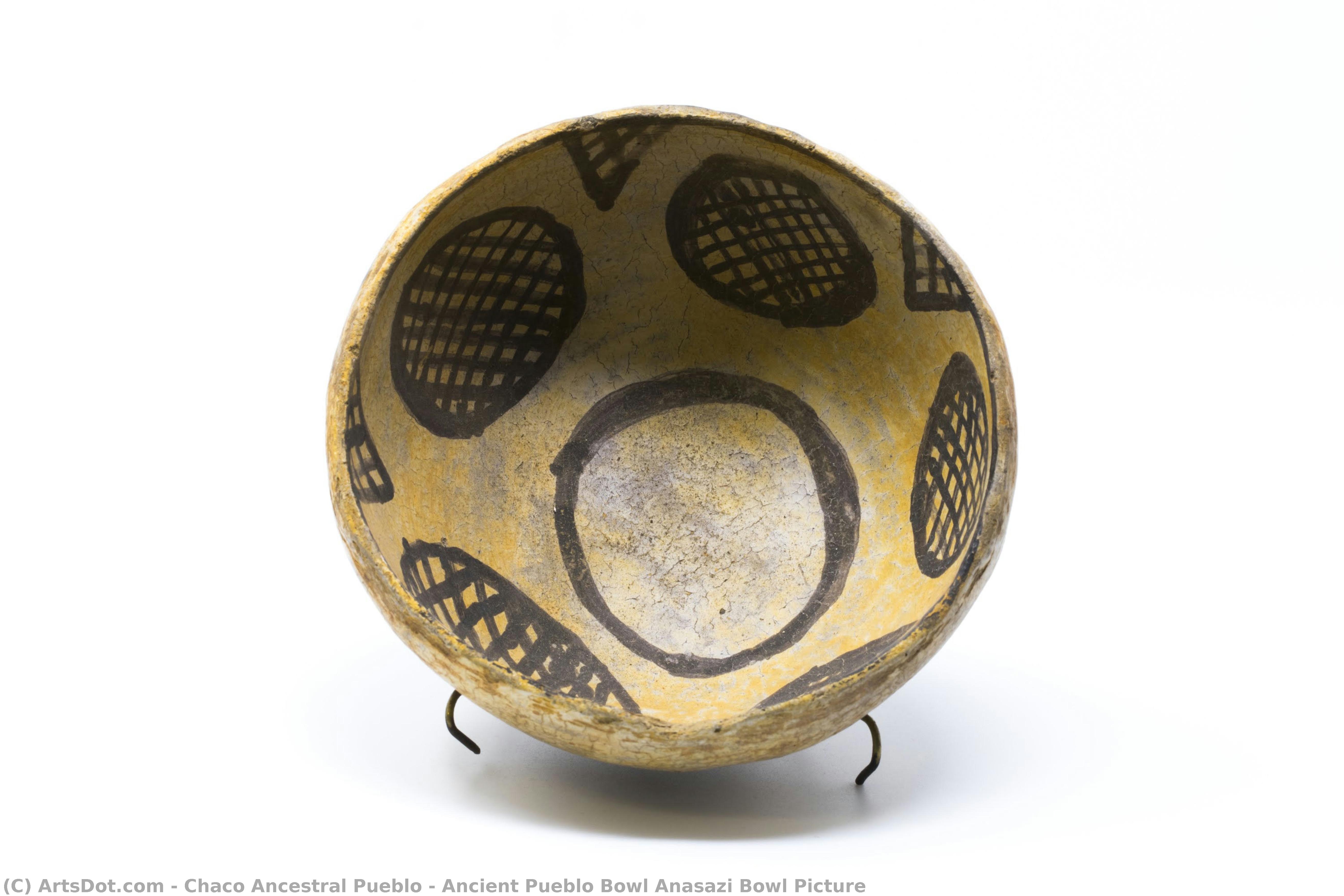 Ancient Pueblo Bowl Anasazi Bowl Picture — Chaco Ancestral Pueblo