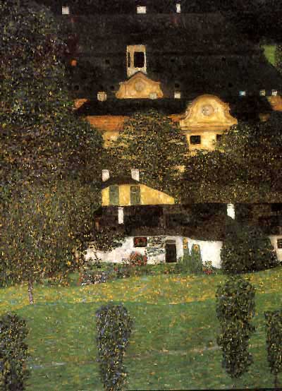 Schlob Kammer On The Attersee Ii, 1910 - Rome, Galleria Nazionale D'arte Moderna — Gustav Klimt