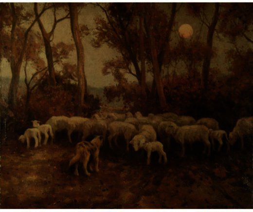 Sheep At Sundown — エンジャー・アーヴィング・カース