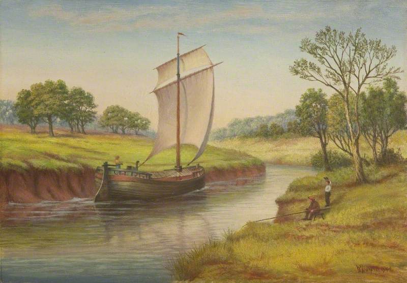 Riverside Pastime And Pleasure — William Richard Bunting