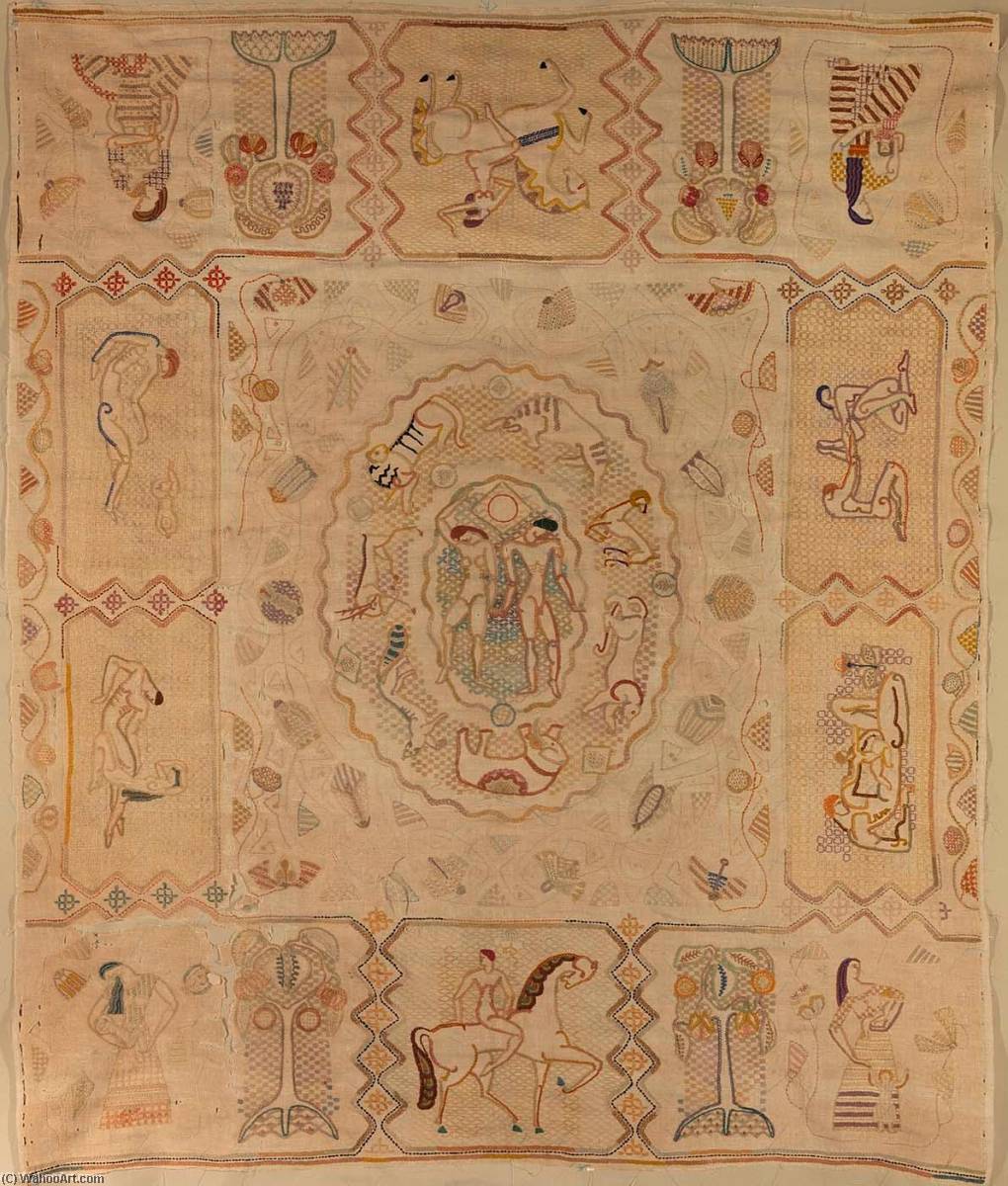 Untitled (embroidered Bedspread) — Marguerite Zorach