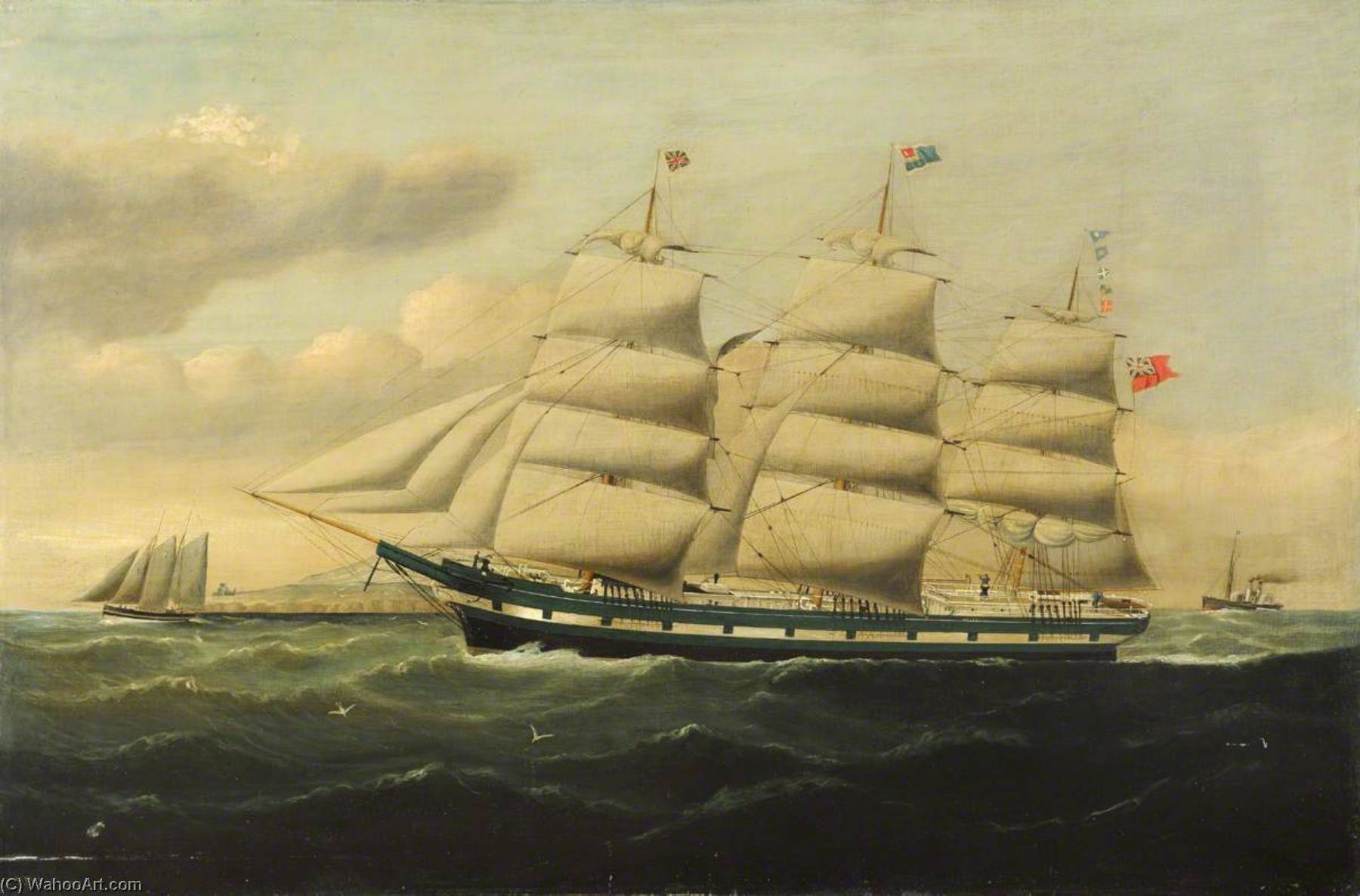 Hms 'eurydice' At Sea — William Horde Yorke