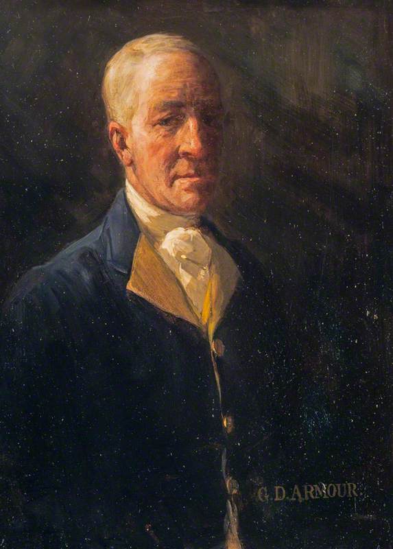 George Denholm Armour (1864–1949), Artist, Self Portrait — George Denholm Armour