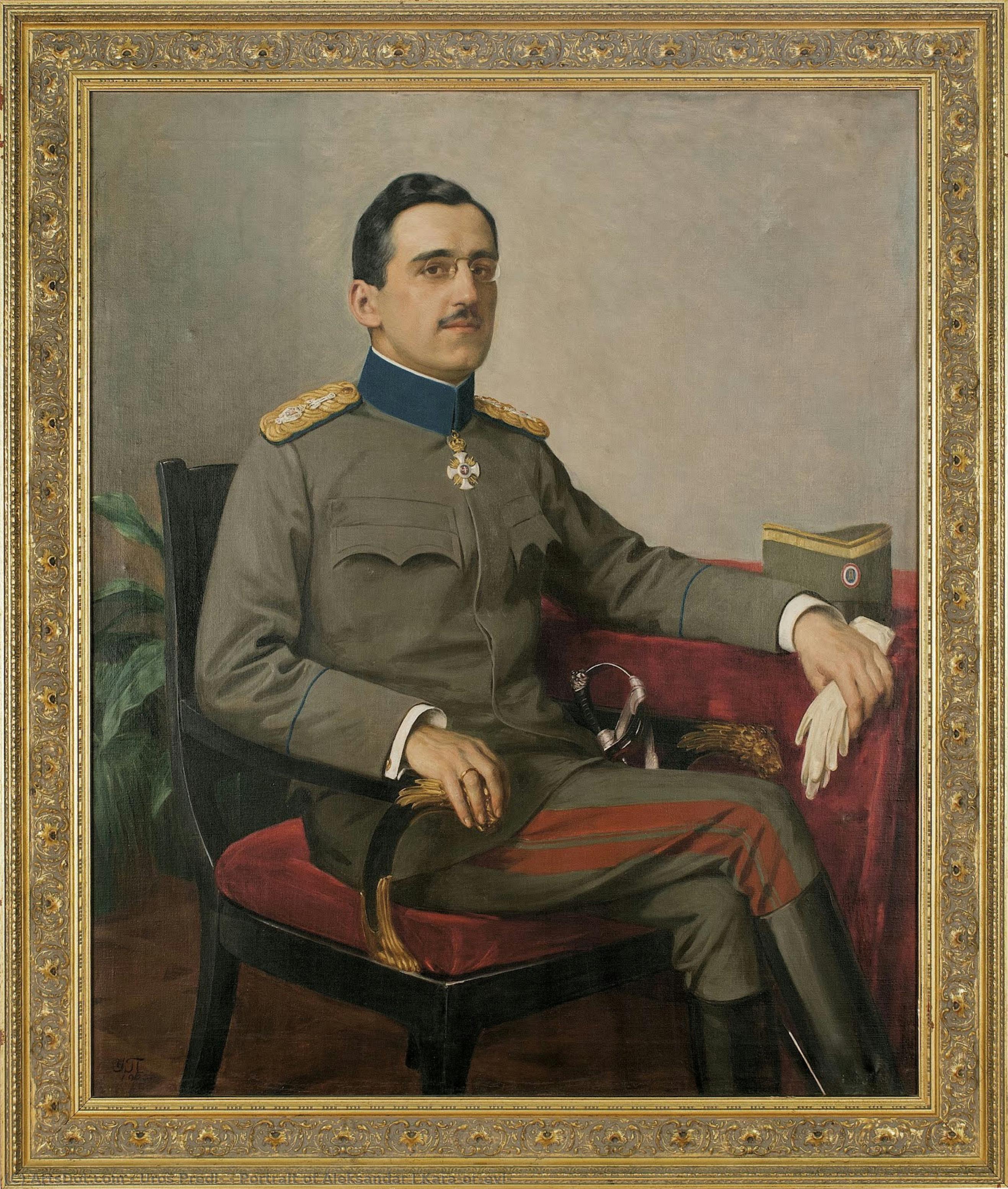 Portrait Of Aleksandar I Karađorđević — Uroš Predić