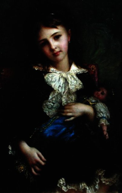 Portrait Of Catherine Du Bouchage — Ernest Hébert
