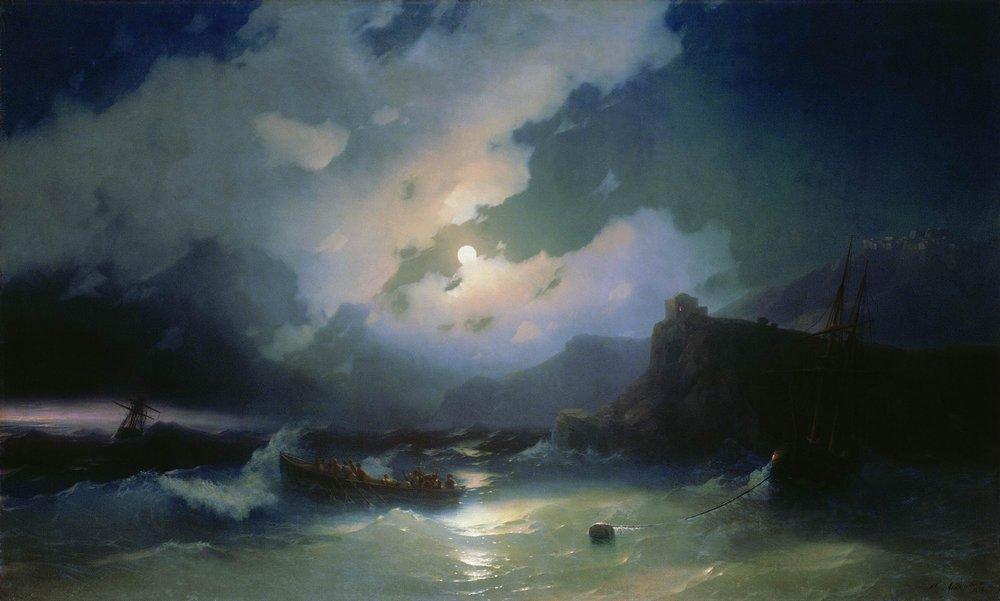Island Of Patmos — Ivan Konstantinovich Aivazovsky