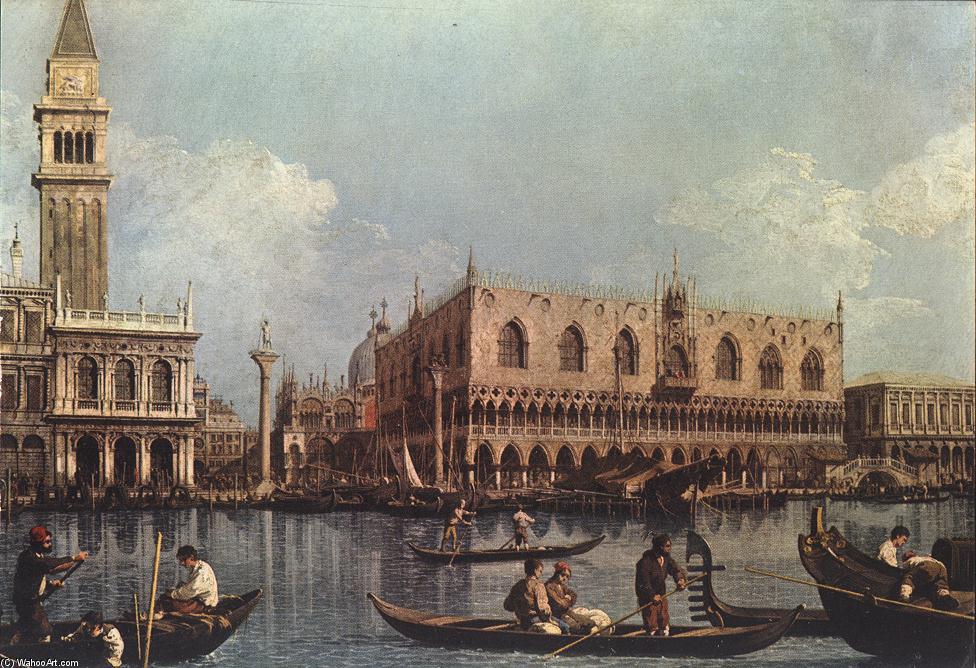 View Of The Bacino Di San Marco (st Mark's Basin) — Canaletto