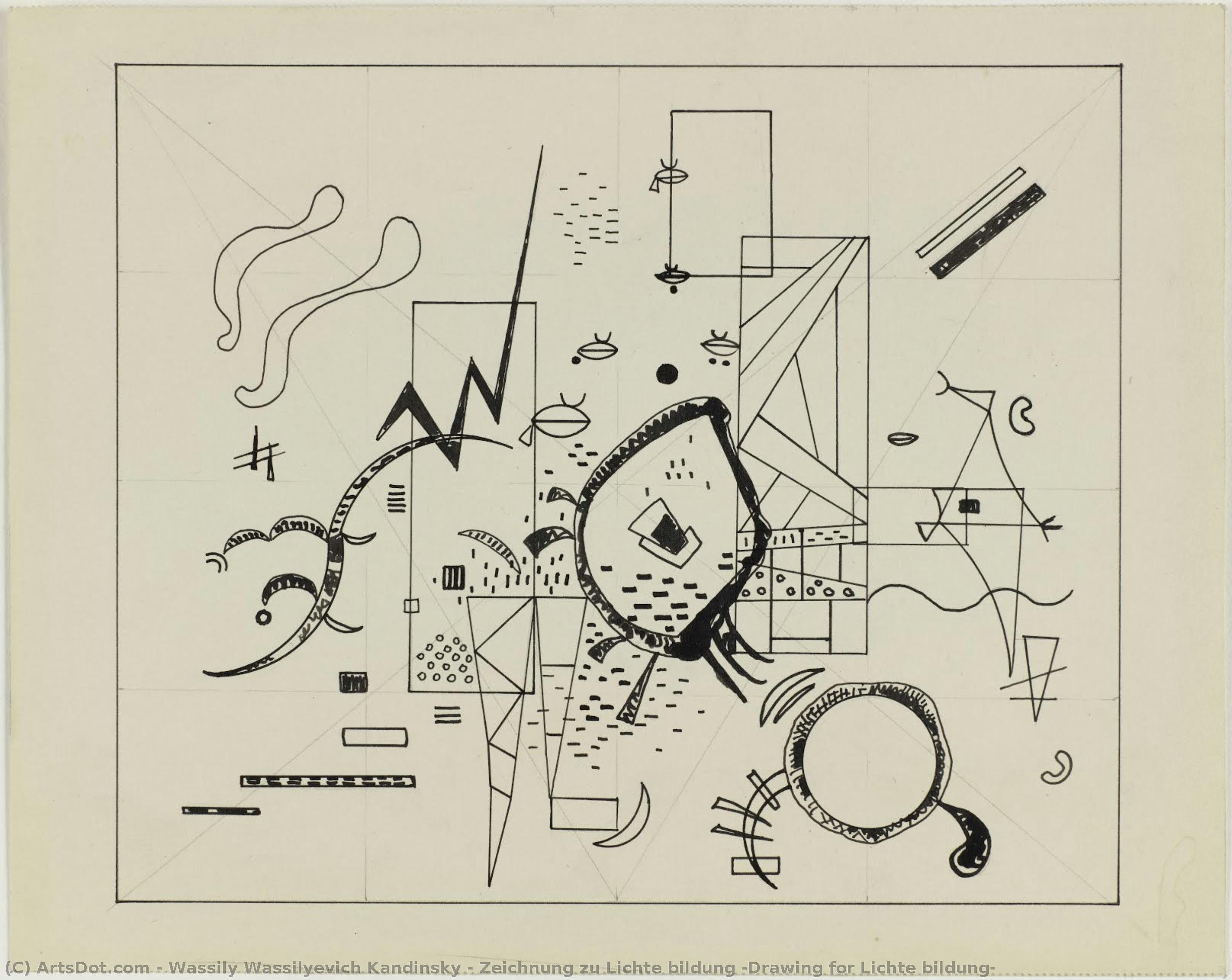 Dibujo Para Lichte Bildung (dibujo Para Lichte Bildung) — Wassily Wassilyevich Kandinsky