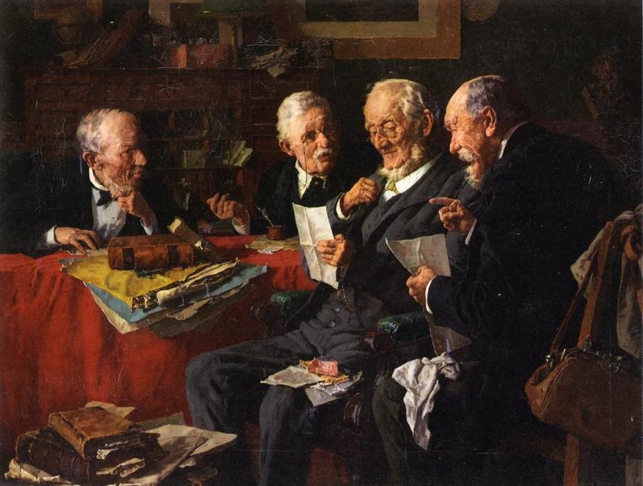 Reading The Will — Louis C Moeller