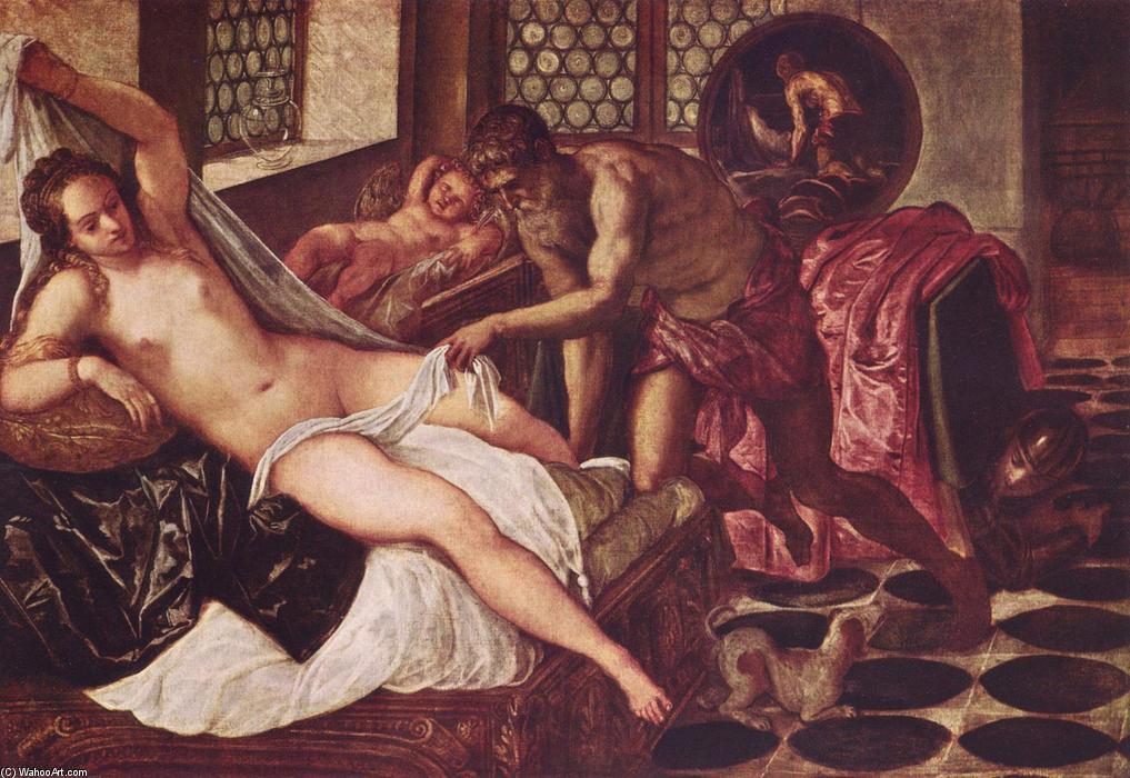 Venus Y Marte Asombrados Por Vulcano — Jacopo Tintoretto