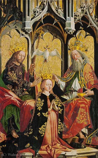 The Coronation Of The Virgin — Friedrich Pacher