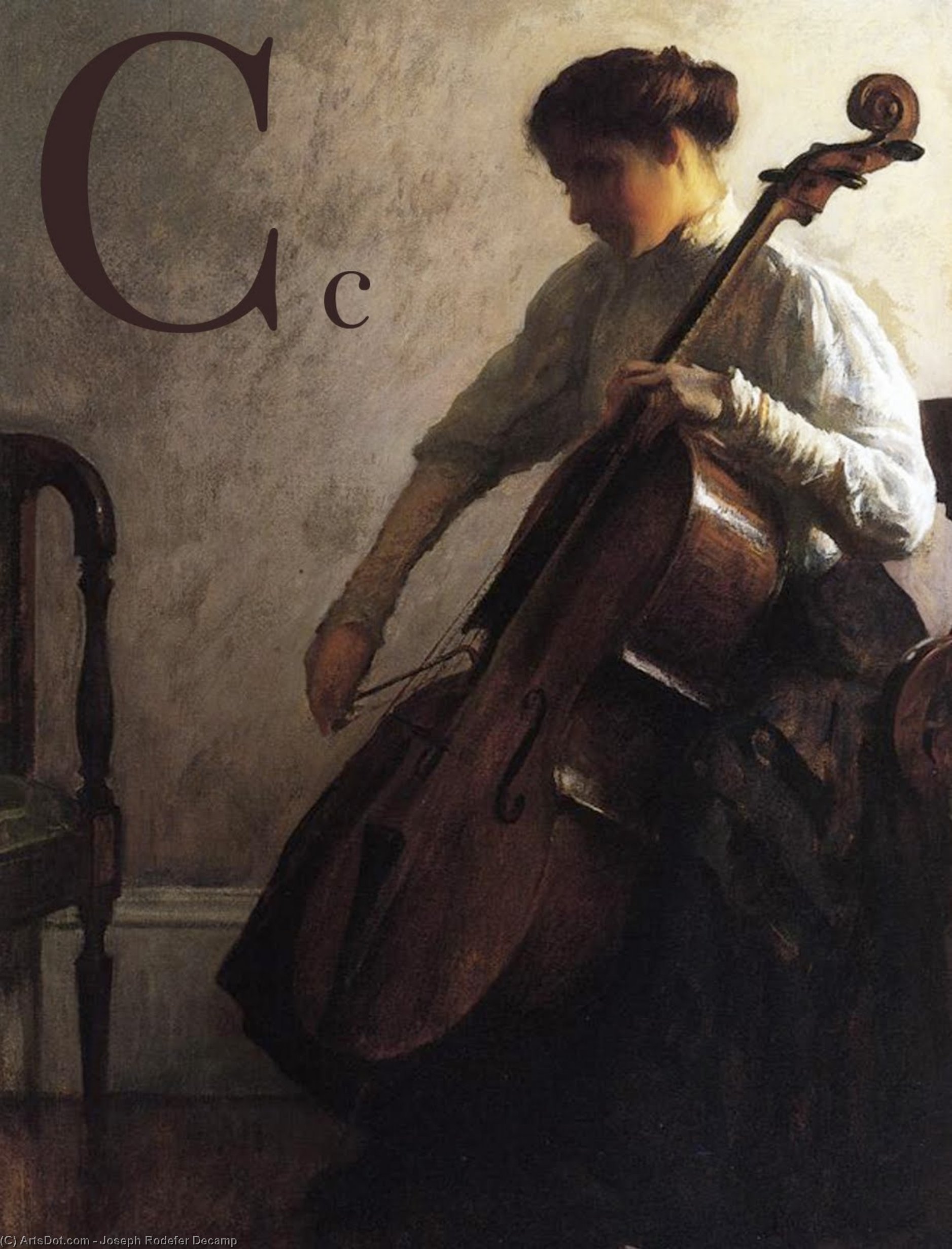 The Cellist — Джозеф Родефер Декамп