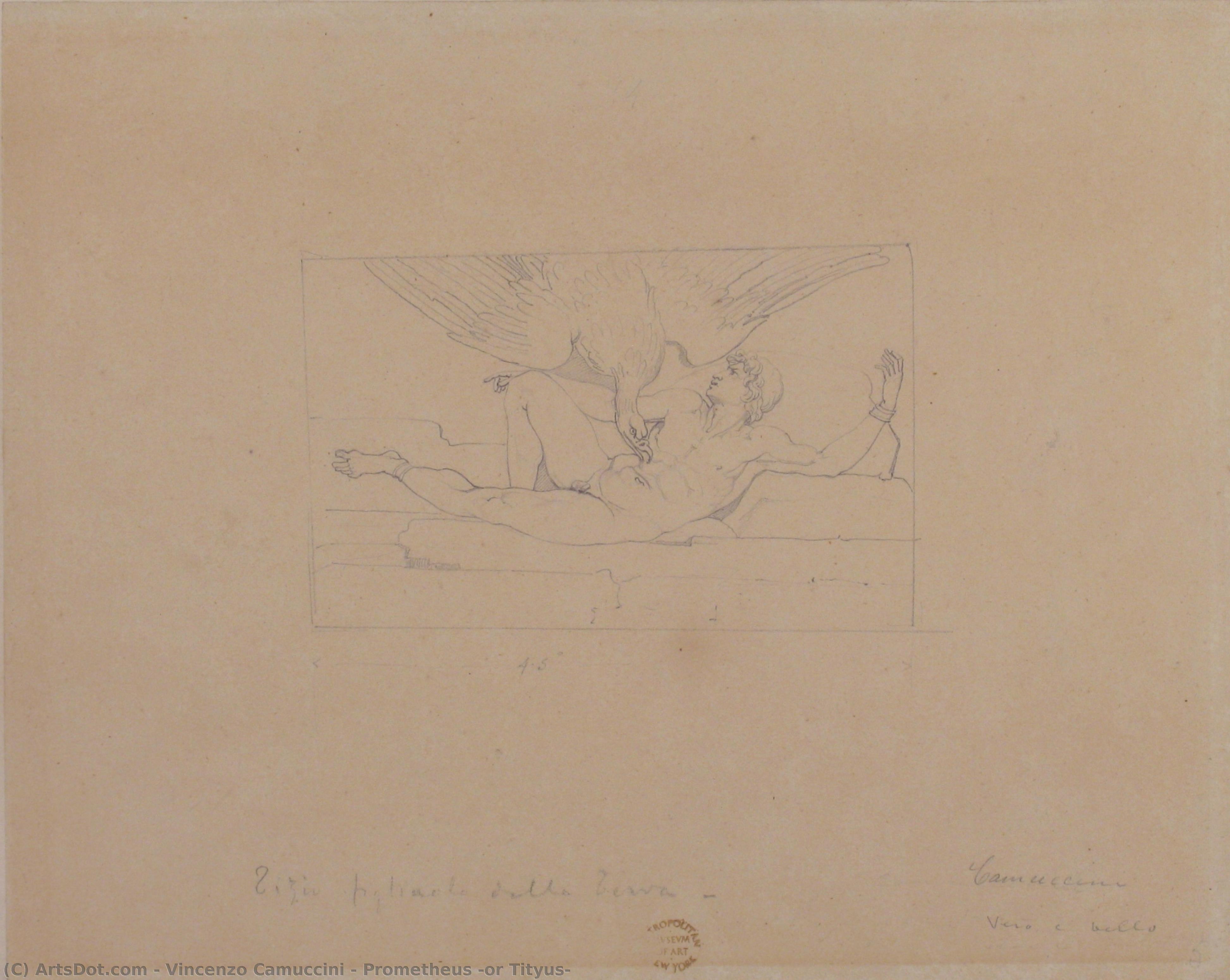 Prometheus (or Tityus) — Vincenzo Camuccini