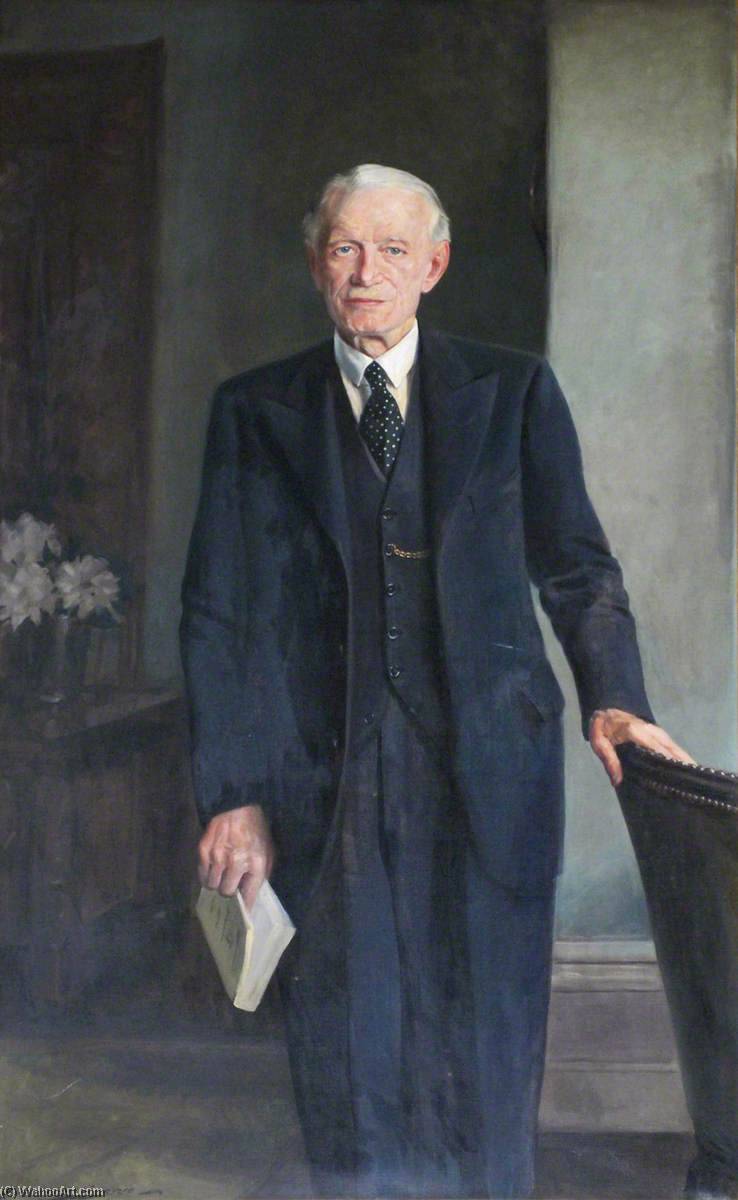 Major Thomas Clayton Toler, Chairman Of Cheshire County Council (1935–1940) — John Archibald Alexander Berrie