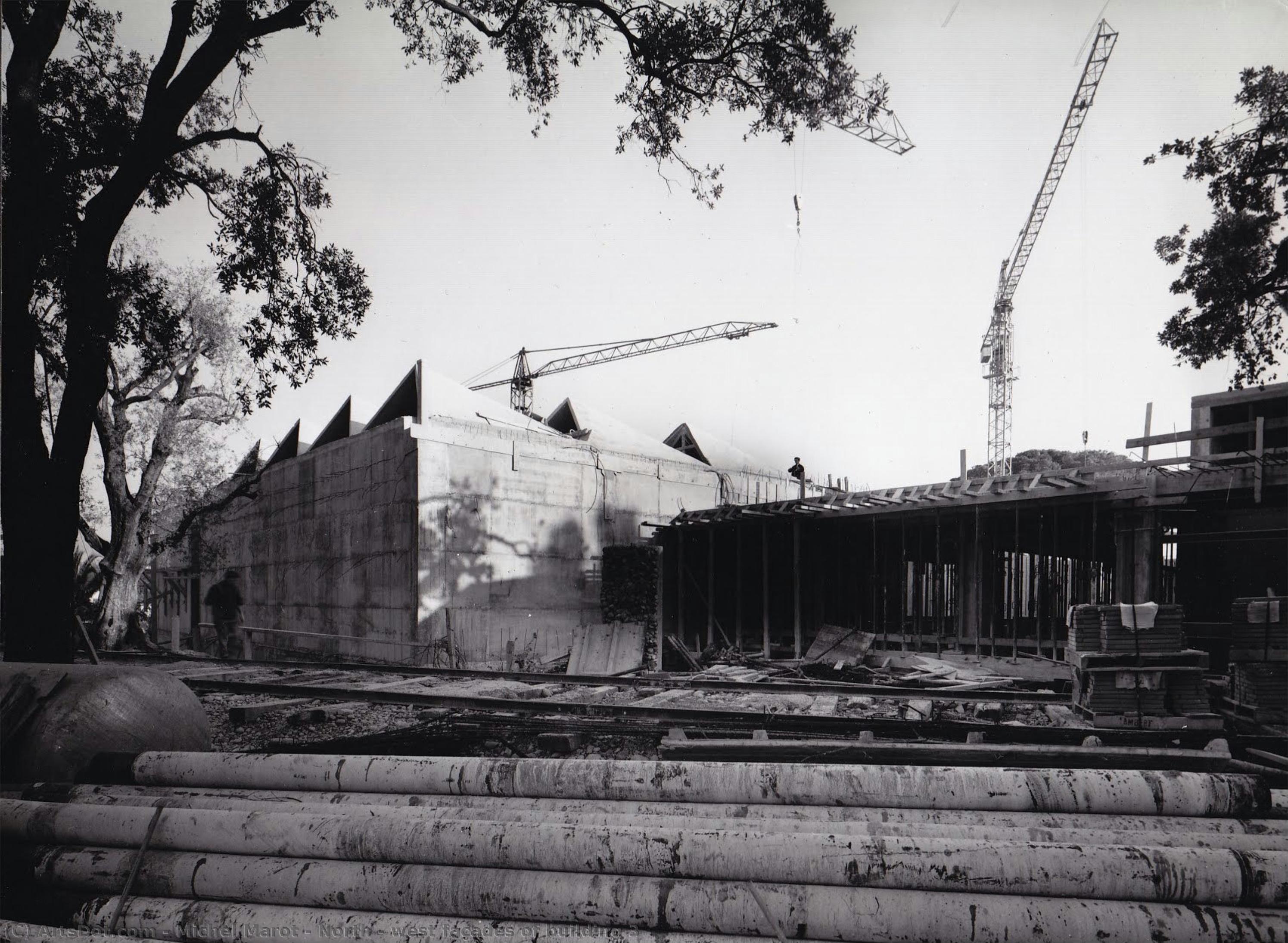 North – West Façades Of Building 3 — Michel Marot