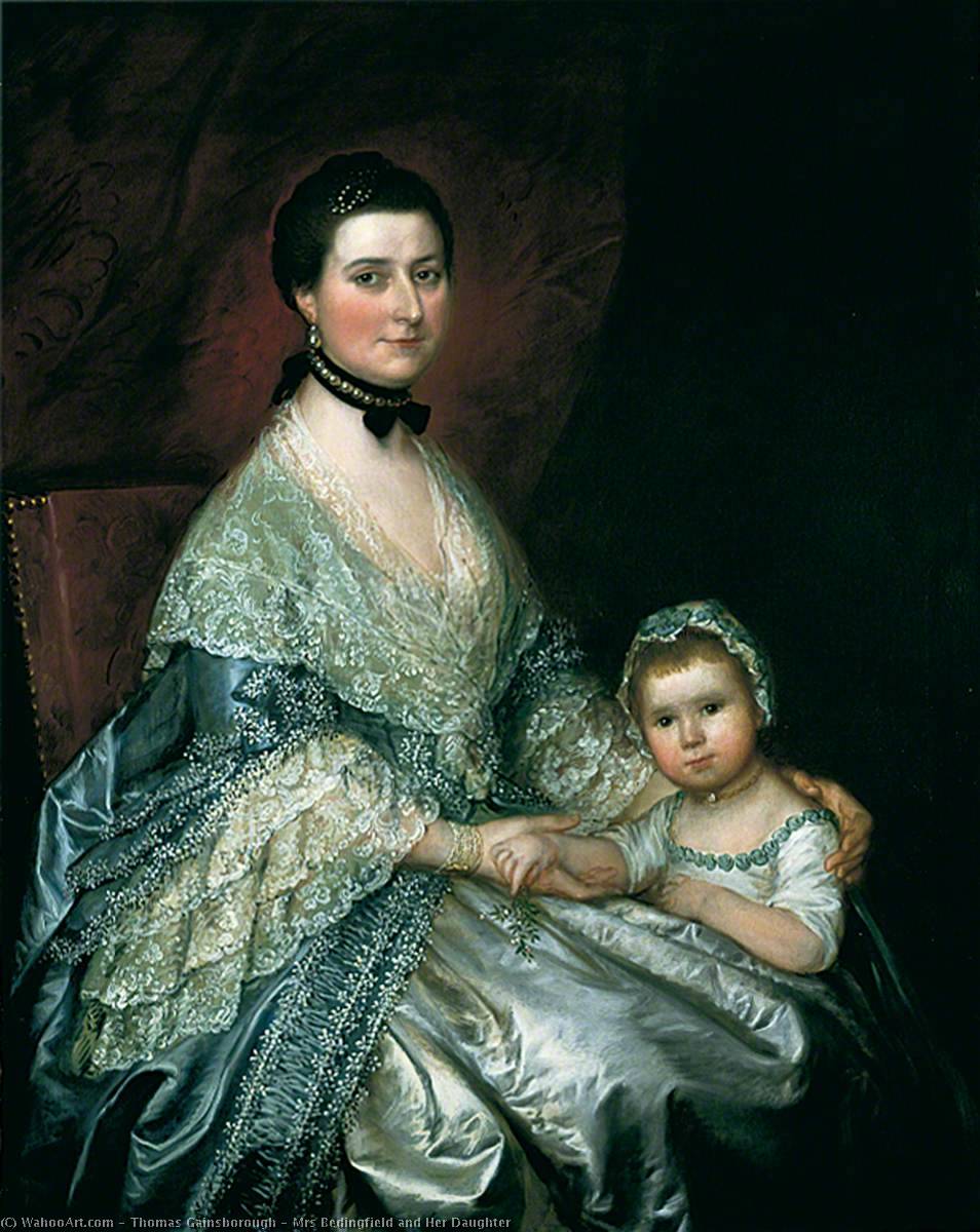 Mrs Bedingfield And Her Daughter — Thomas Gainsborough