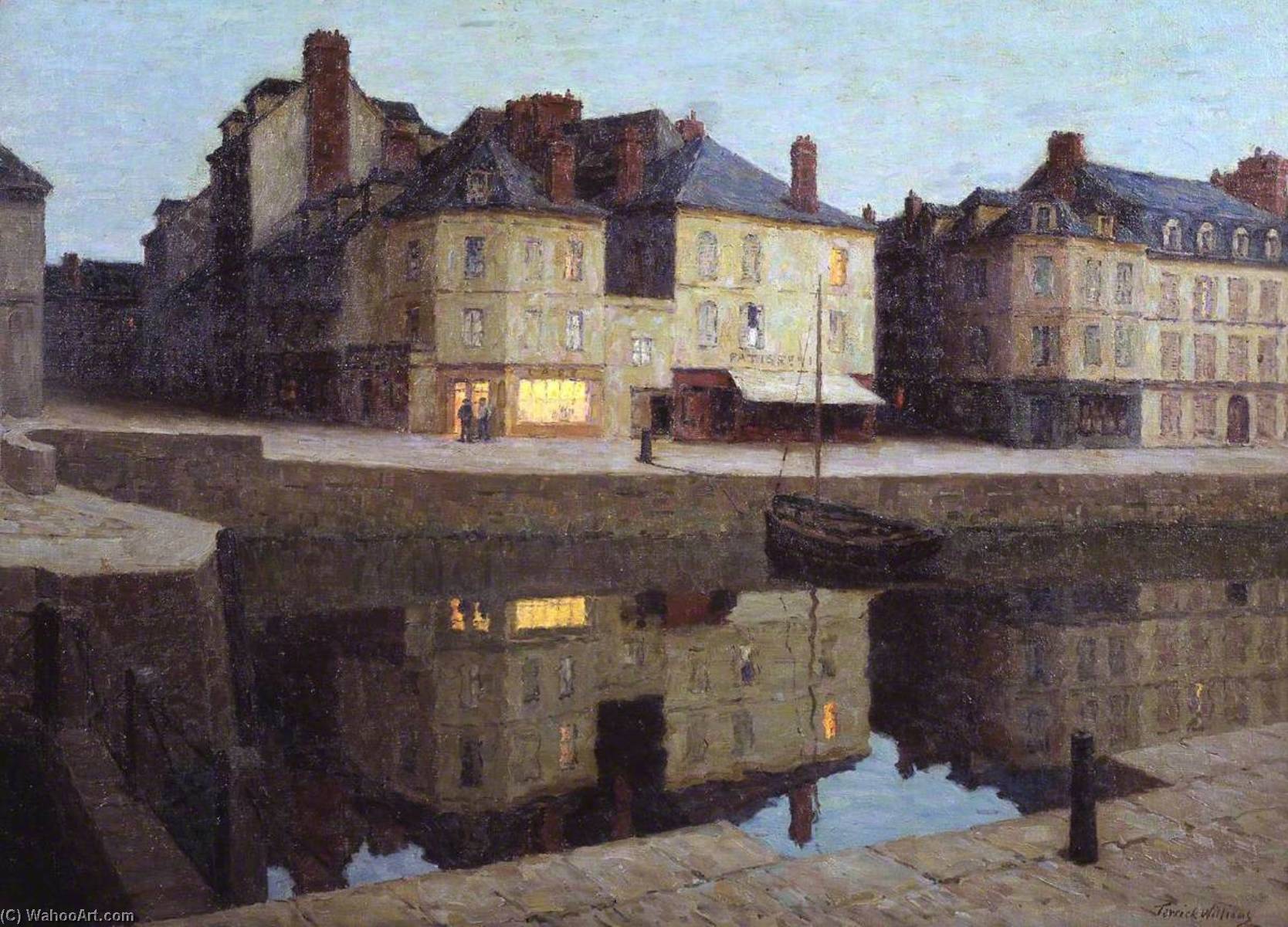 Quiet Twilight, Honfleur — Terrick John Williams