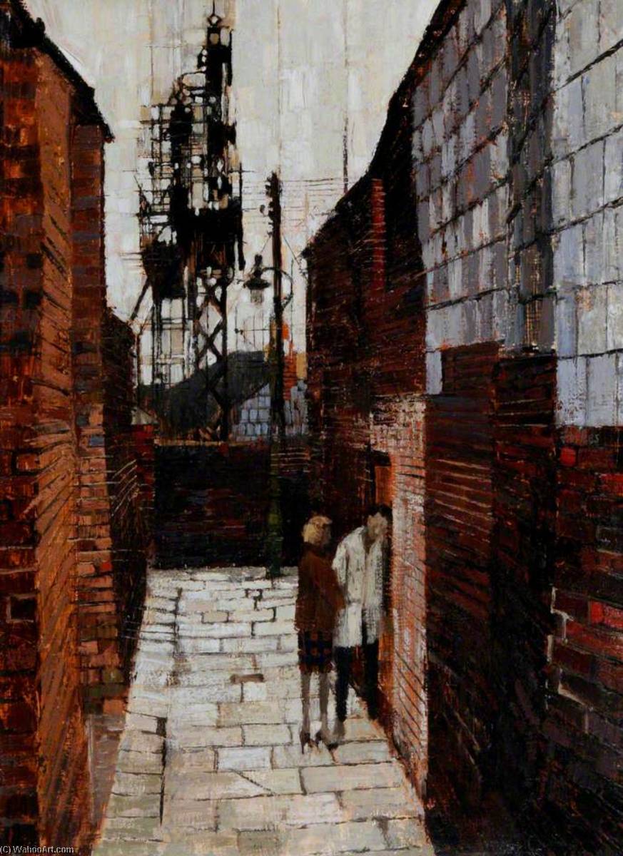 Path To The Railway Footbridge No.1 — Peter Leonard Folkes