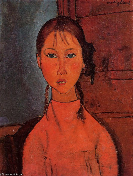 Girl With Braids — モディリアーニ
