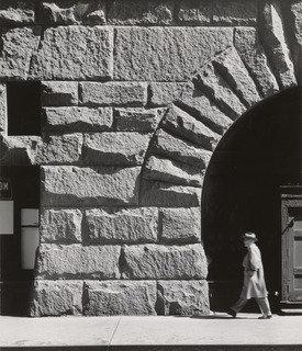 Chicago Auditorium, Masonry, Congress Street — John Szarkowski