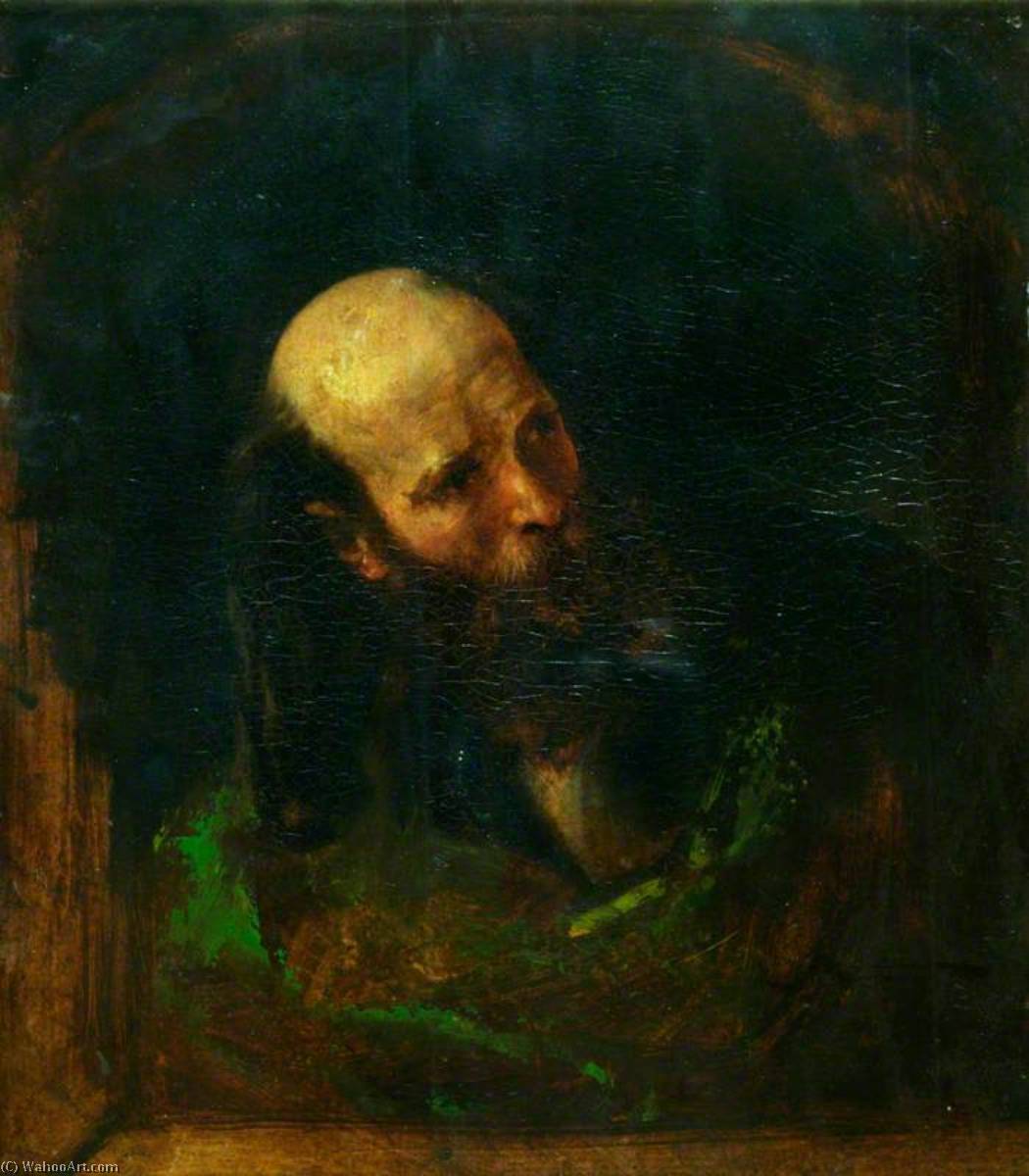 Head Of A Monk — Уильям Этти