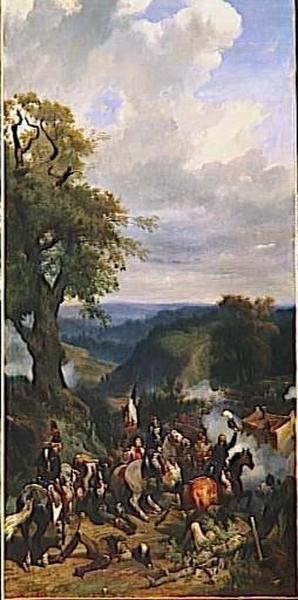 Combat Dans Les Defiles De L'argonne.septembre 1792 — Eugene Louis Lami