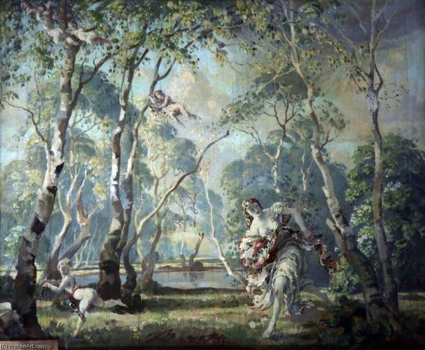Spring On Wimbledon Common, London — Philip Connard