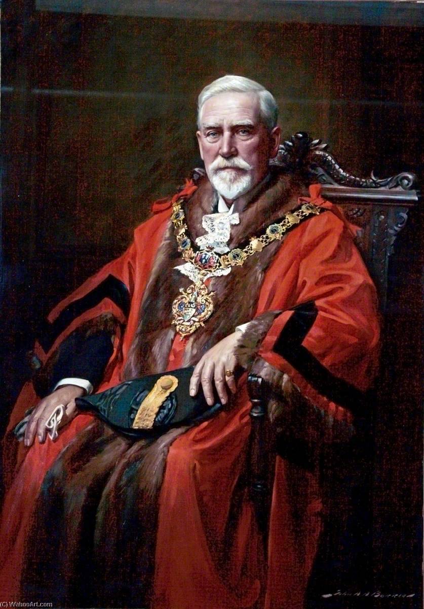 Alderman John Oldershaw, Md, Jp, Mayor Of Wallasey — John Archibald Alexander Berrie