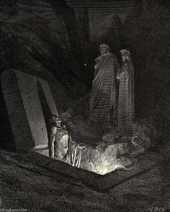 He In Disdainful Mood Addressed Me . Say What Ancestors Were Thine — Paul Gustave Doré