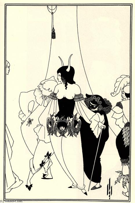 The Mask Of The Red Death — Aubrey Vincent Beardsley