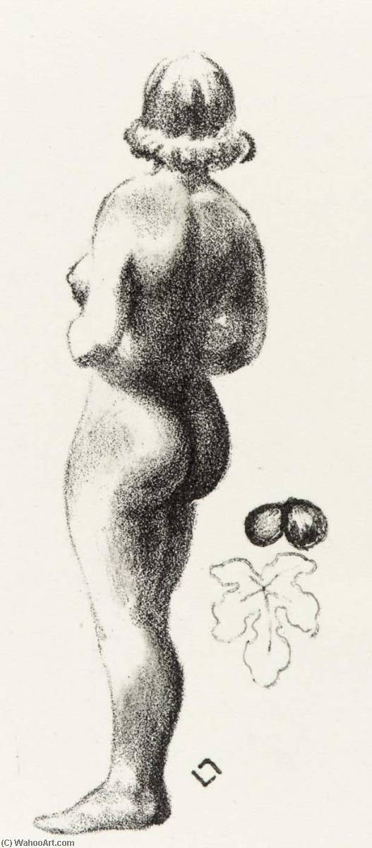 Standing Nude — Louis Lozowick
