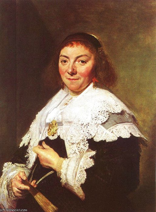Maria Pietersdochter Olycan - Oil On Canvas — Frans Hals I