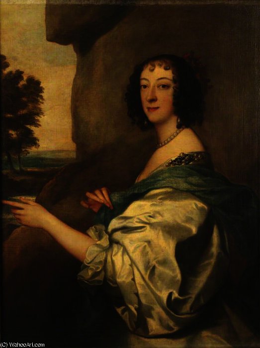 Lady Elizabeth Clifford, Countess Of Burlington — アントニ・ヴァン・ダイク