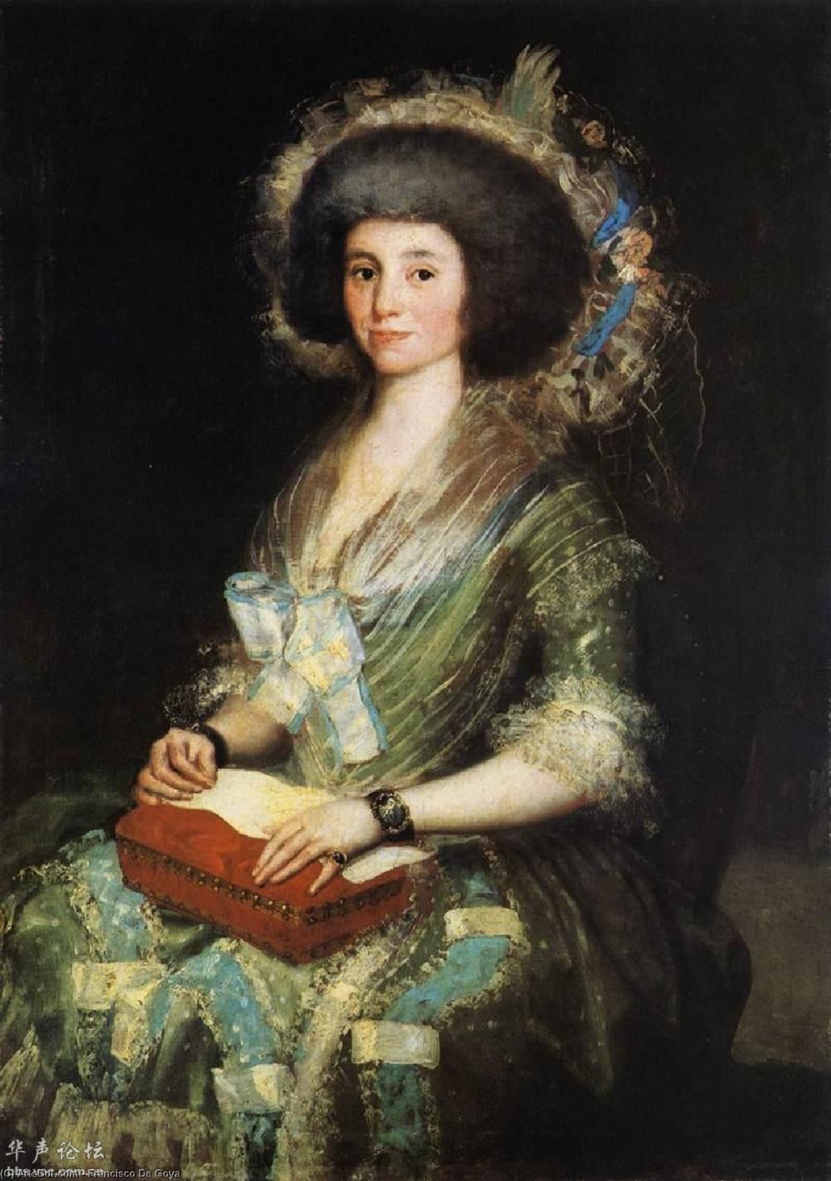 Retrato De La Esposa De Juan Agustín Cean Bermúdez — Francisco José De Goya Y Lucientes