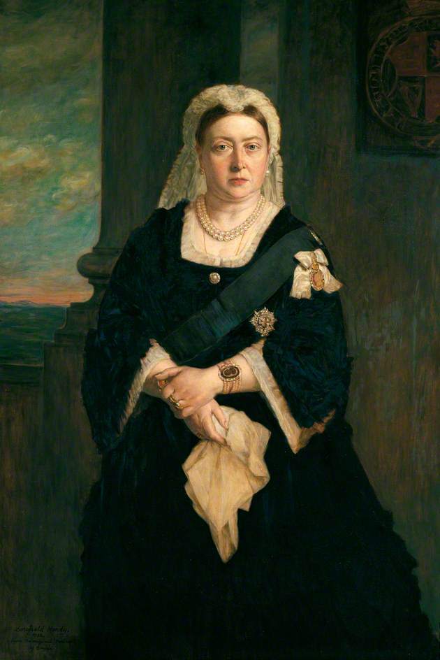 Queen Victoria (1819–1901) (copy Of Heinrich Von Angeli) — Dorofield Hardy