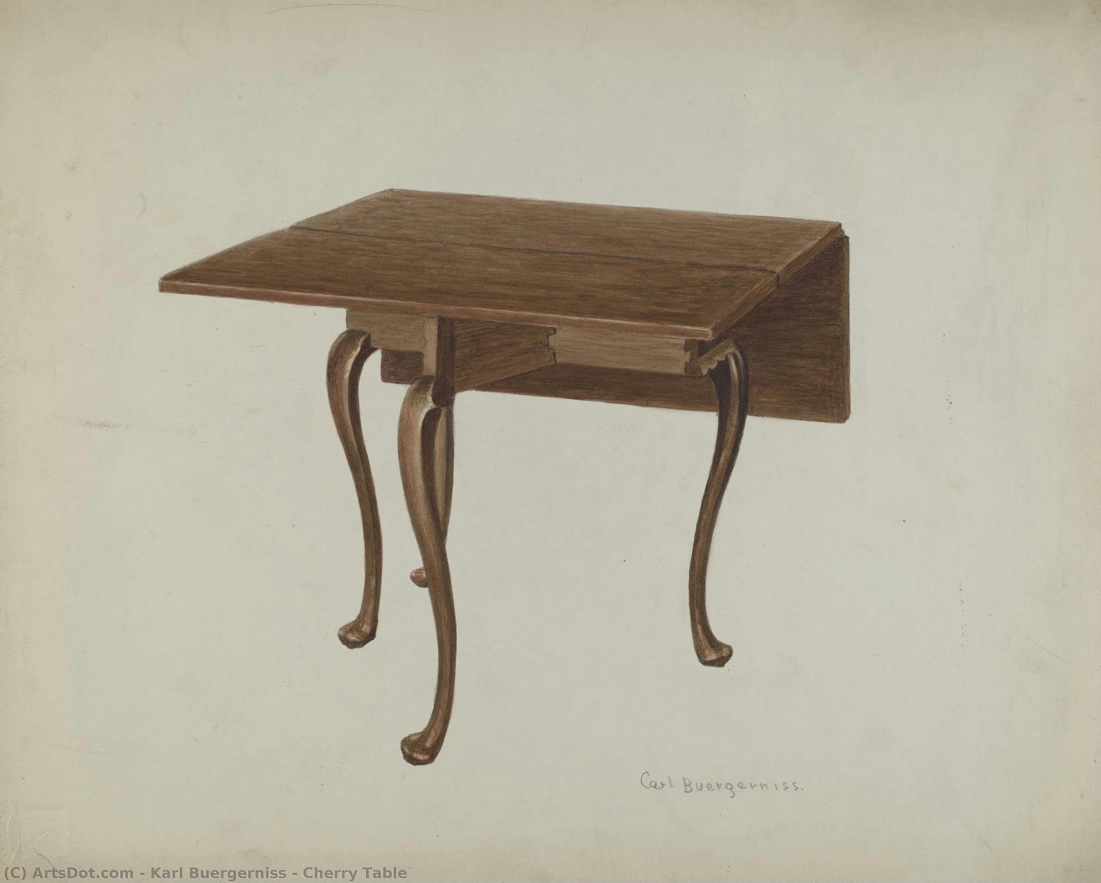 Cherry Table — Karl Buergerniss