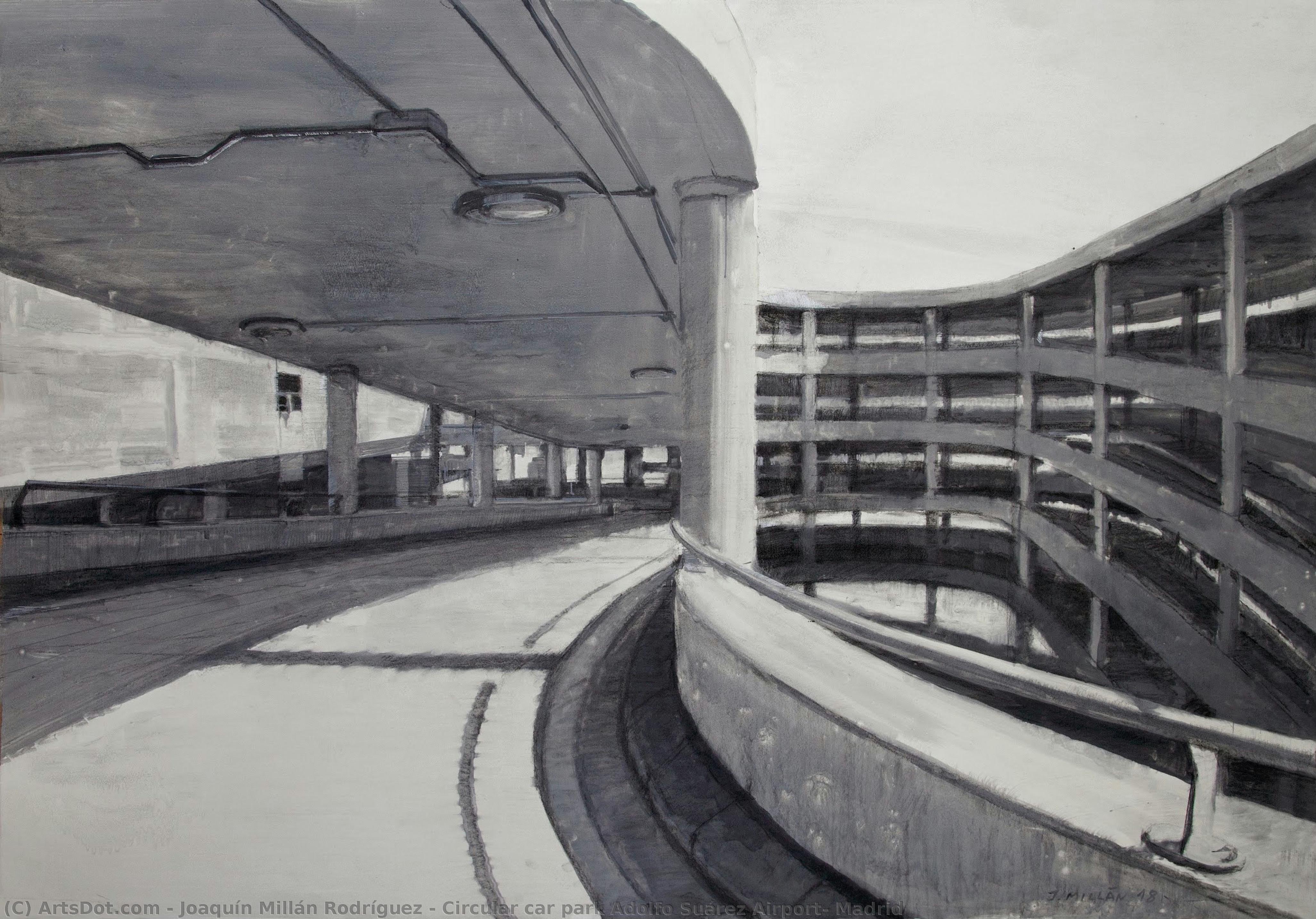 Circular Car Park Adolfo Suárez Airport, Madrid — Joaquín Millán Rodríguez