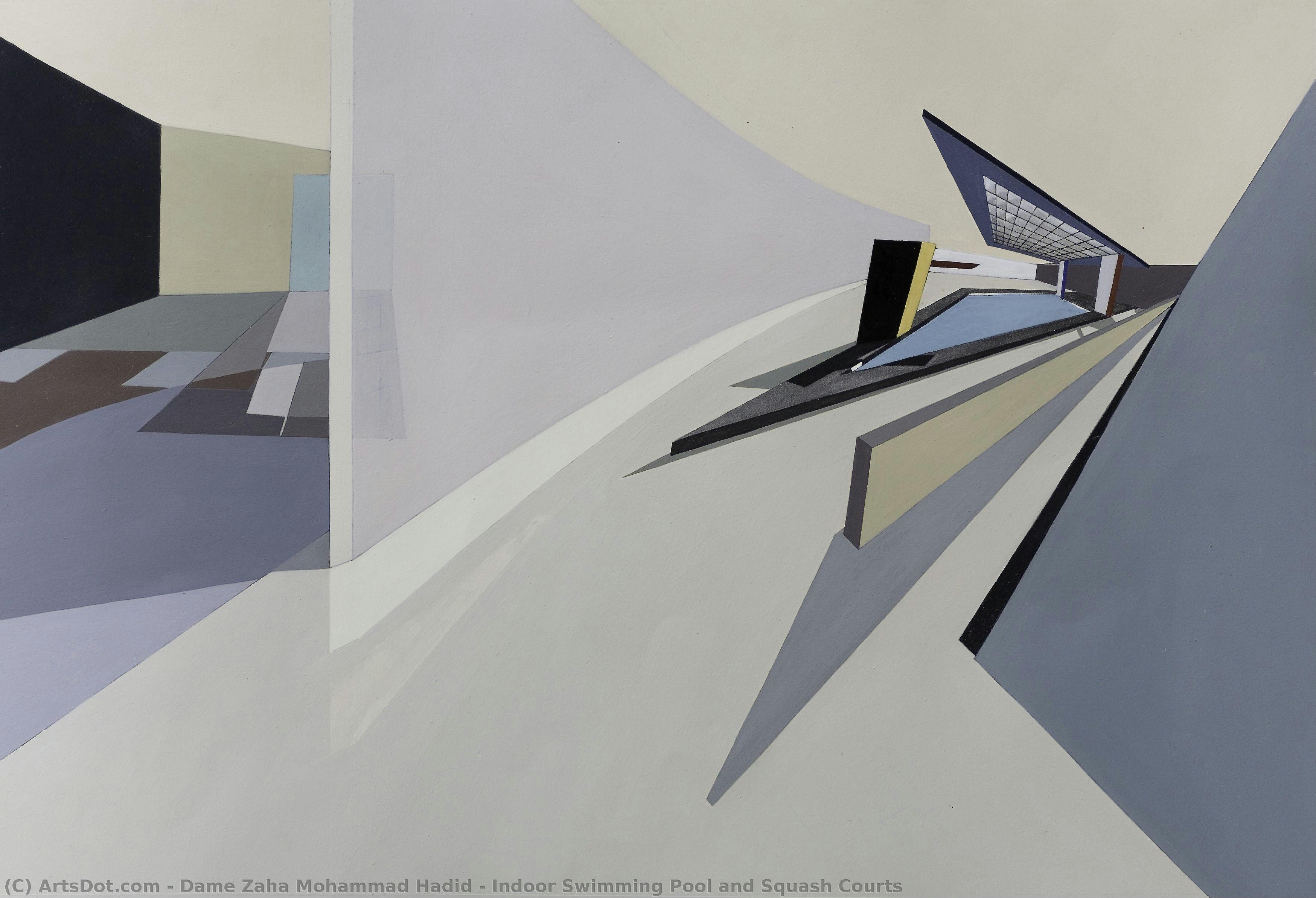 Indoor Swimming Pool And Squash Courts — Dame Zaha Mohammad Hadid