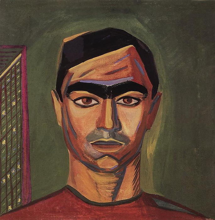Portrait Of Mnatsakan Gyulnazaryan — Martiros Sarian