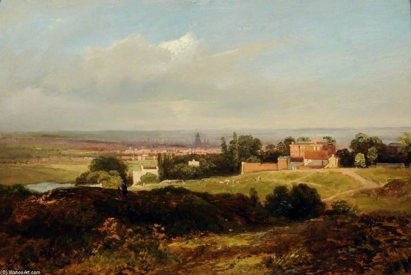 A View Of Hampstead Heath, London — John Linnell