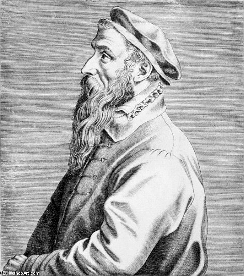 Portrait Of Pieter Brueghel The Elder — Theodor Galle