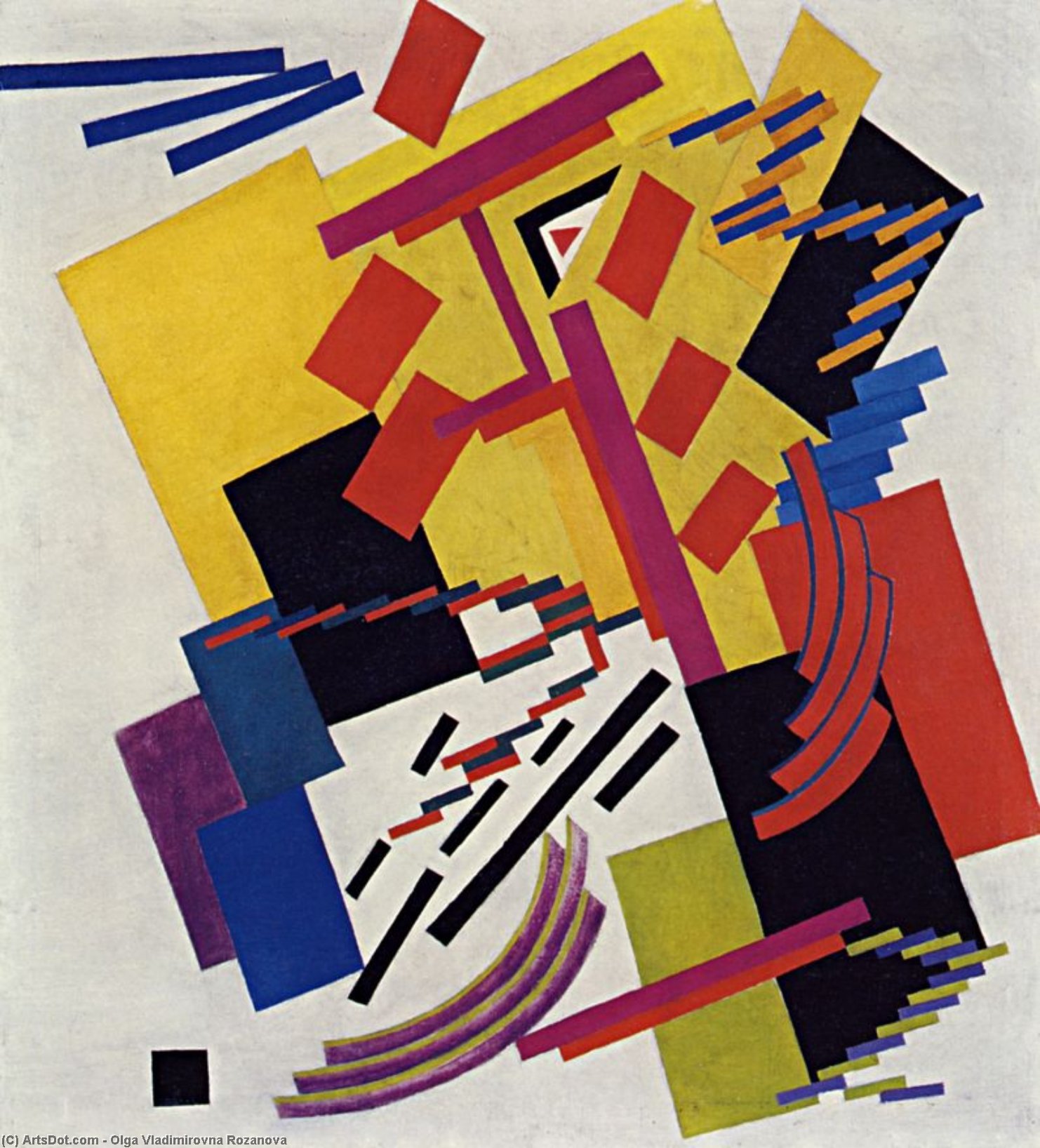 Non-objective Composition — Olga Rozanova