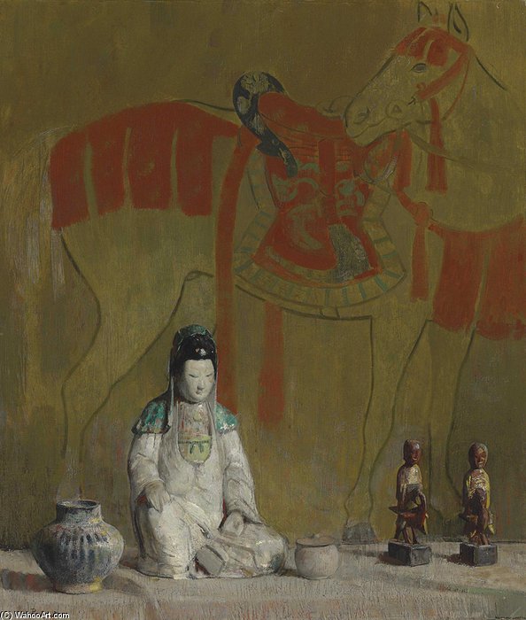 Still Life The Tang Horse — Hovsep Pushman