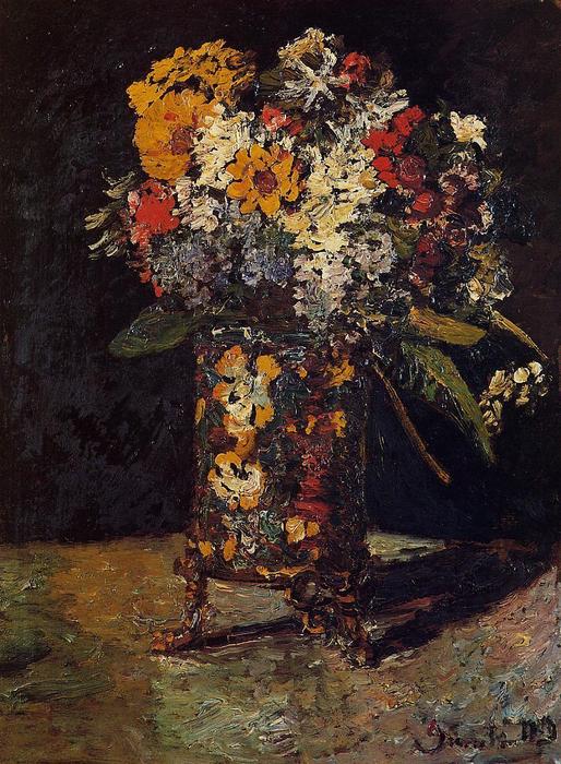 Bouquet Of Flowers — Adolphe Joseph Thomas Monticelli