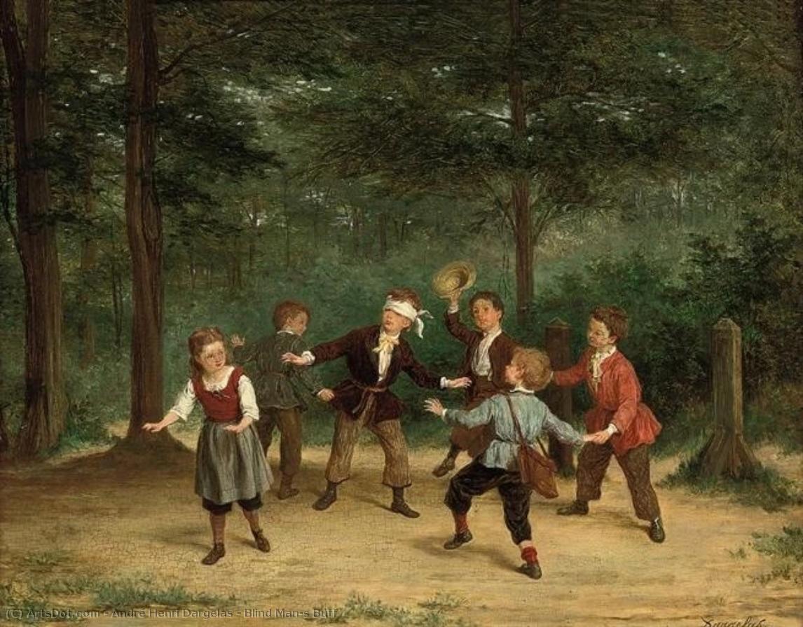 Blind Man's Buff — André Henri Dargelas