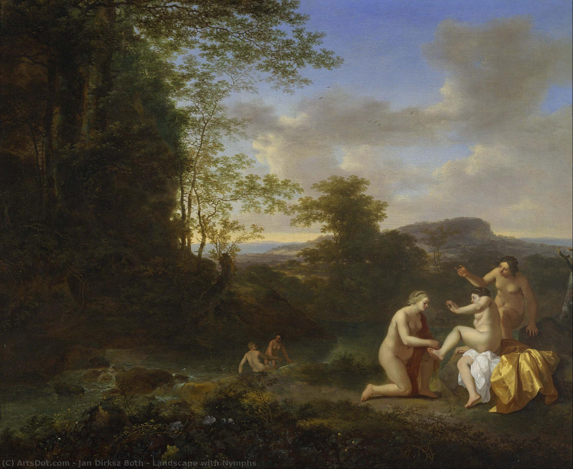 Landscape With Nymphs — Jan Dirksz Both
