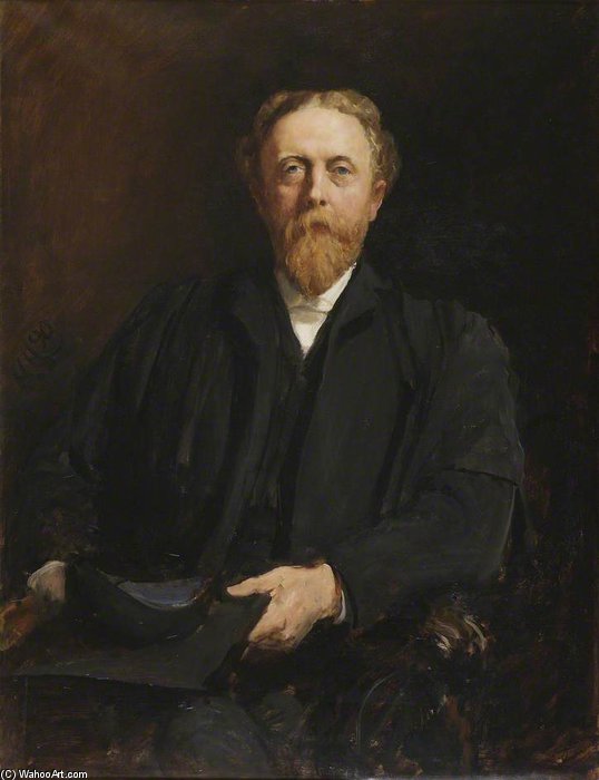 Study Of The Revd Henry George Woods — Sir Hubert Von Herkomer